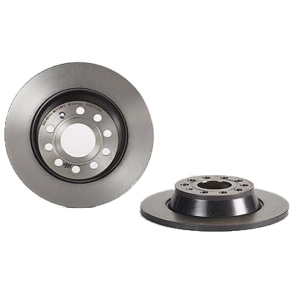 Brembo 08.A202.11 Brake Disc Rotor Pair Rear 282mm