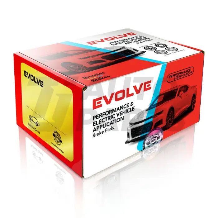 Bremtec BT27090EV550 Evolve Hybrid-Carbon Performance Brake Pad Set