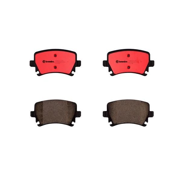 Brembo P85073N NAO Series Premium Ceramic Brake Pad Set Rear