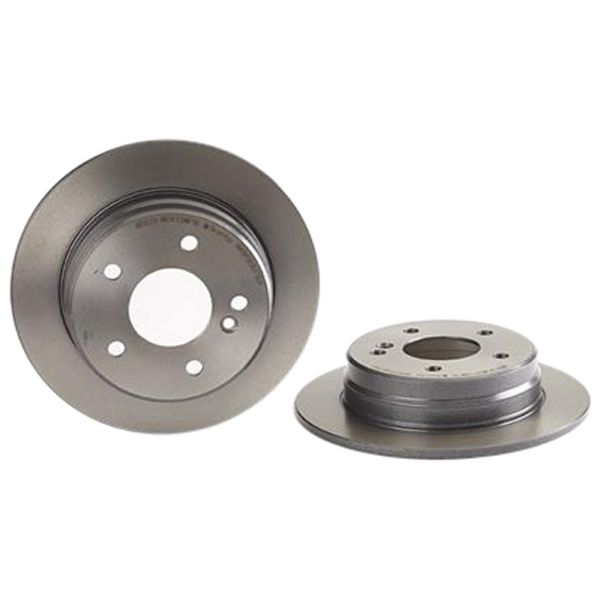 Brembo 08.4738.21 Brake Disc Rotor Pair Rear 258mm
