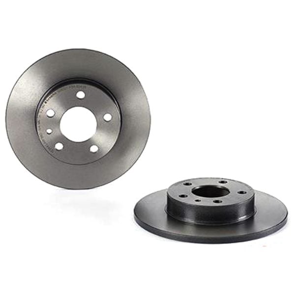 Brembo 08.5085.21 Brake Disc Rotor Pair Rear 240mm