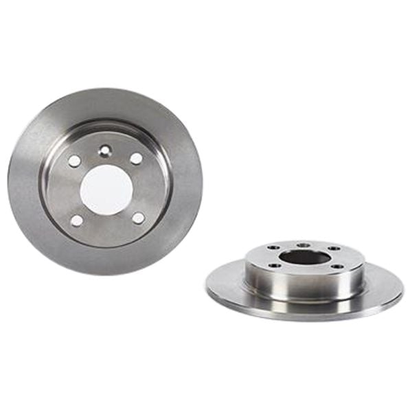 Brembo 08.5237.10 Brake Disc Rotor Pair Rear 228mm