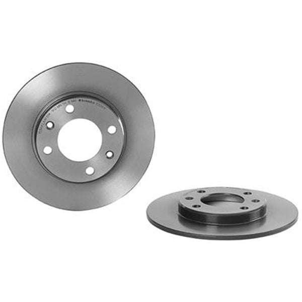 Brembo 08.5334.11 Brake Disc Rotor Pair Rear 247mm
