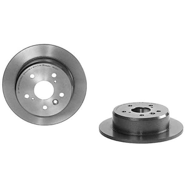 Brembo 08.5625.21 Brake Disc Rotor Pair Rear 269mm