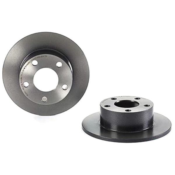 Brembo 08.5743.11 Brake Disc Rotor Pair Rear 245mm