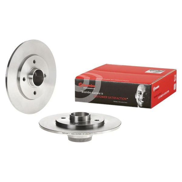 Brembo 08.5834.27 Brake Disc Rotor Pair Rear 238mm
