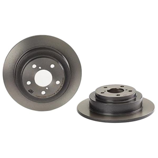 Brembo 08.6897.11 Brake Disc Rotor Pair Rear 266mm