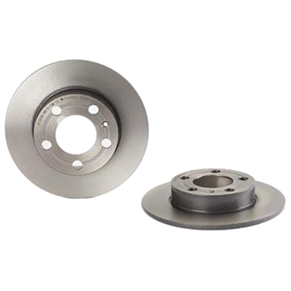 Brembo 08.7165.11 Brake Disc Rotor Pair Rear 230mm