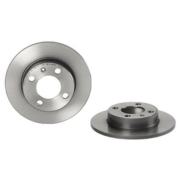 Brembo 08.7165.21 Brake Disc Rotor Pair Rear 230mm
