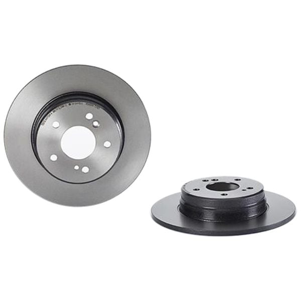 Brembo 08.7211.21 Brake Disc Rotor Pair Rear 290mm