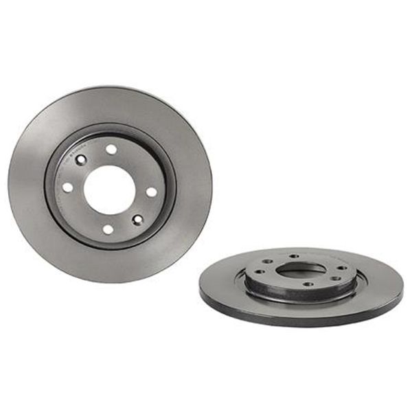 Brembo 08.7238.11 Brake Disc Rotor Pair Front 266mm