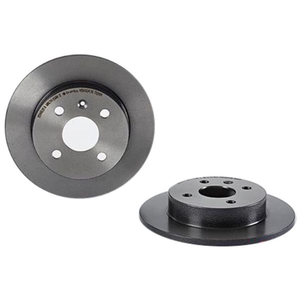 Brembo 08.7626.11 Brake Disc Rotor Pair Rear 240mm