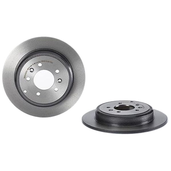 Brembo 08.7716.21 Brake Disc Rotor Pair Rear 290mm