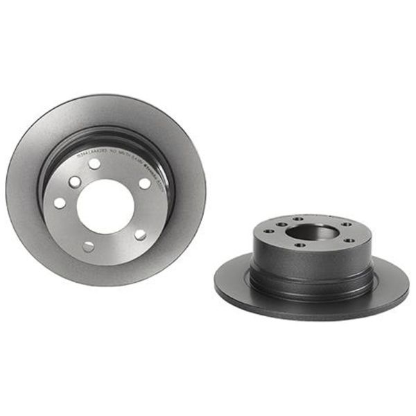 Brembo 08.8302.11 Brake Disc Rotor Pair Rear 272mm