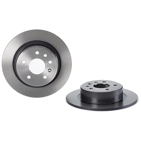 Brembo 08.8305.11 Brake Disc Rotor Pair Rear 286mm
