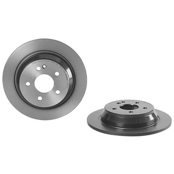 Brembo 08.8405.11 Brake Disc Rotor Pair Rear 296mm