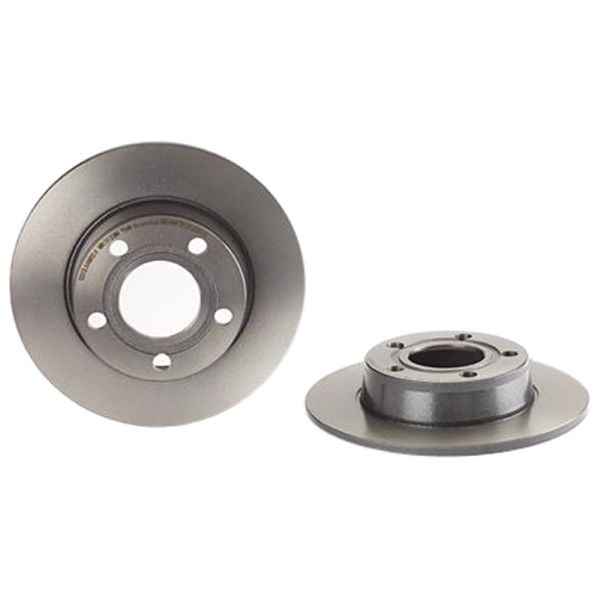 Brembo 08.9084.11 Brake Disc Rotor Pair Rear 255mm