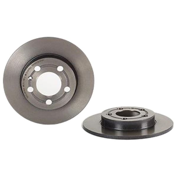 Brembo 08.9148.11 Brake Disc Rotor Pair Rear 239mm