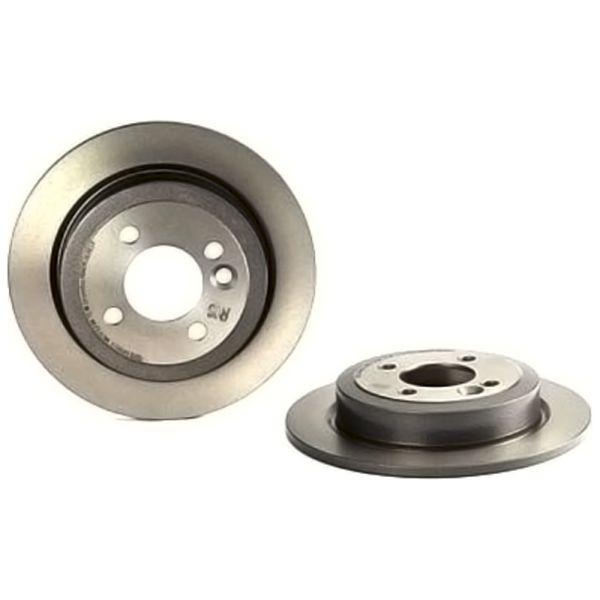 Brembo 08.9163.11 Brake Disc Rotor Pair Rear 259mm