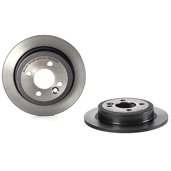 Brembo 08.9163.21 Brake Disc Rotor Pair Rear 259mm