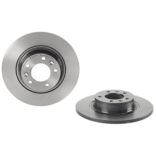 Brembo 08.9367.11 Brake Disc Rotor Pair Rear 290mm