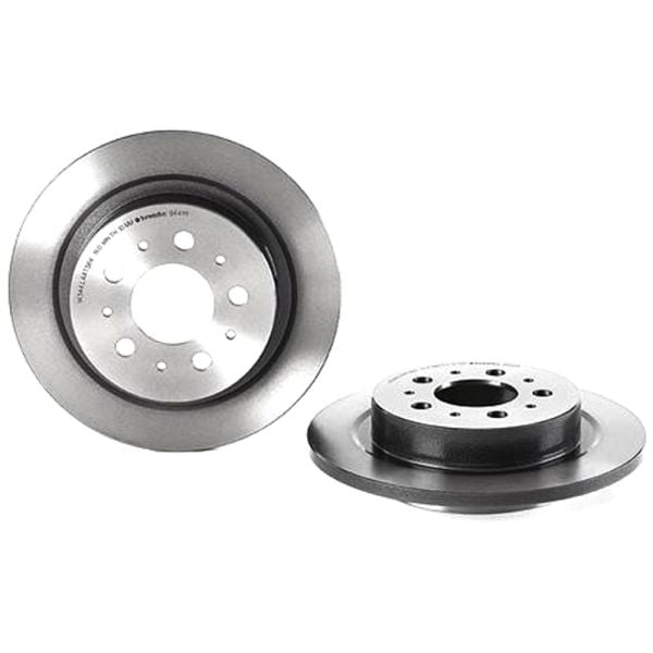 Brembo 08.9441.11 Brake Disc Rotor Pair Rear 277mm