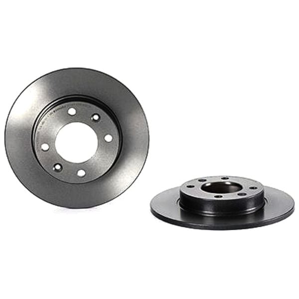 Brembo 08.9719.11 Brake Disc Rotor Pair Rear 247mm