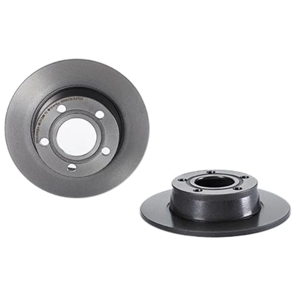 Brembo 08.9751.11 Brake Disc Rotor Pair Rear 255mm