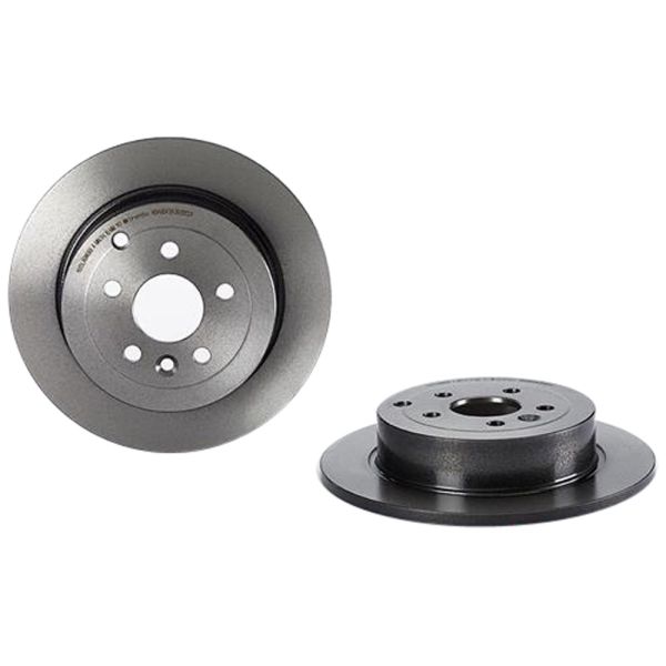 Brembo 08.9913.11 Brake Disc Rotor Pair Rear 302mm