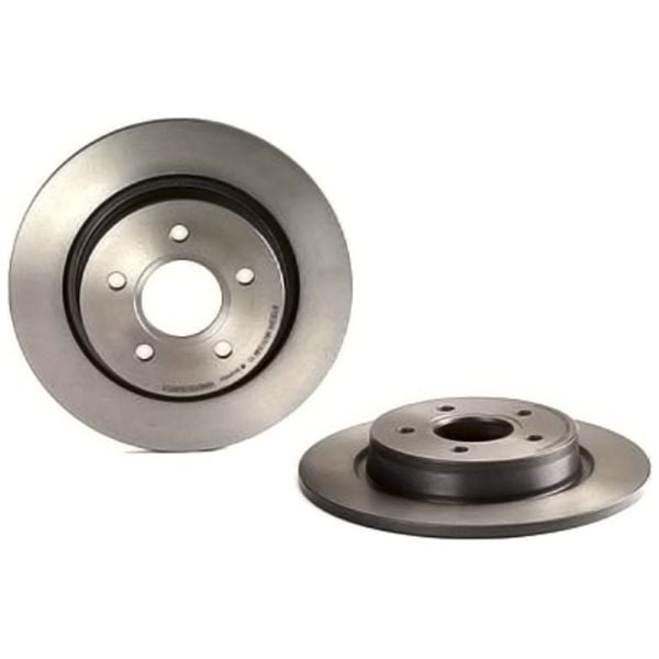 Brembo 08.9975.11 Brake Disc Rotor Pair Rear 280mm