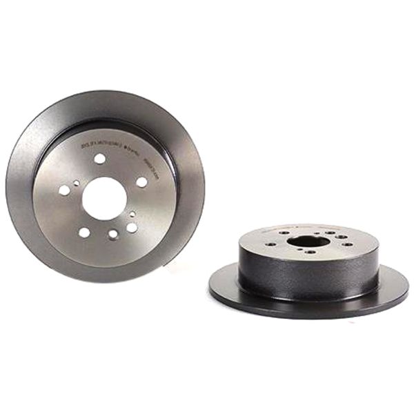 Brembo 08.A111.11 Brake Disc Rotor Pair Rear 288mm