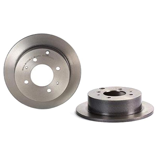 Brembo 08.A114.11 Brake Disc Rotor Pair Rear 262mm