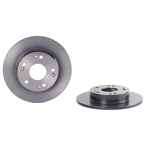 Brembo 08.A147.11 Brake Disc Rotor Pair Rear 260mm