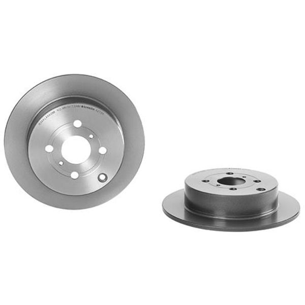 Brembo 08.A273.11 Brake Disc Rotor Pair Rear 269mm