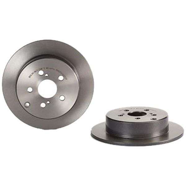 Brembo 08.A273.21 Brake Disc Rotor Pair Rear 269mm