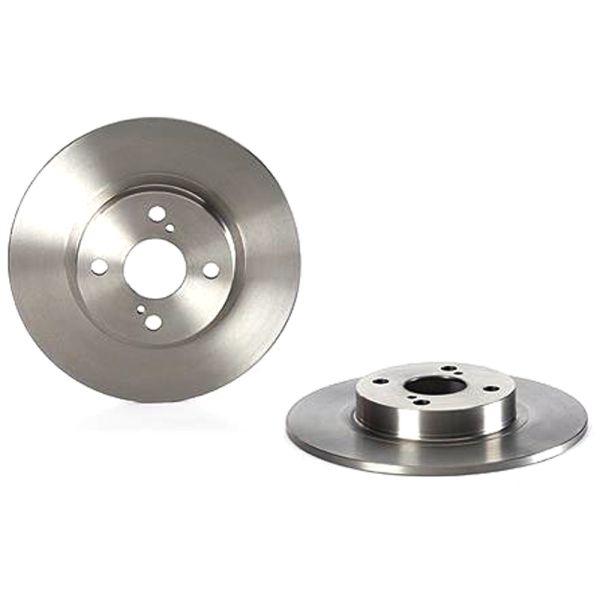 Brembo 08.A298.10 Brake Disc Rotor Pair Rear 266mm