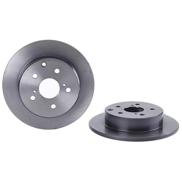 Brembo 08.A429.11 Brake Disc Rotor Pair Rear 281mm