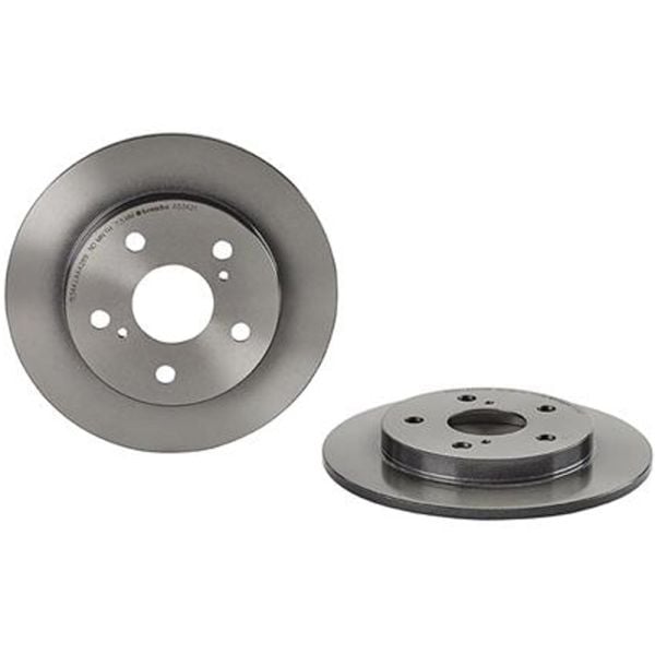Brembo 08.A534.21 Brake Disc Rotor Pair Rear 259mm