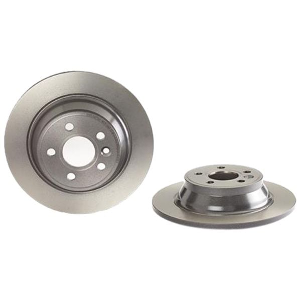 Brembo 08.A536.11 Brake Disc Rotor Pair Rear 302mm