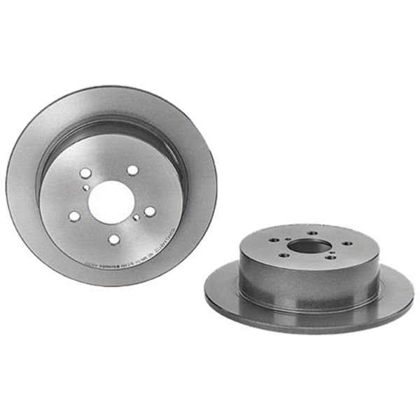 Brembo 08.A605.11 Brake Disc Rotor Pair Rear 274mm