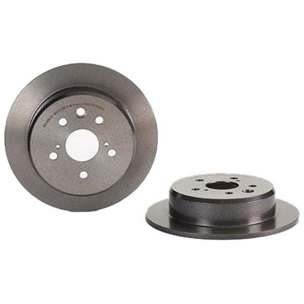 Brembo 08.A635.11 Brake Disc Rotor Pair Rear 291mm