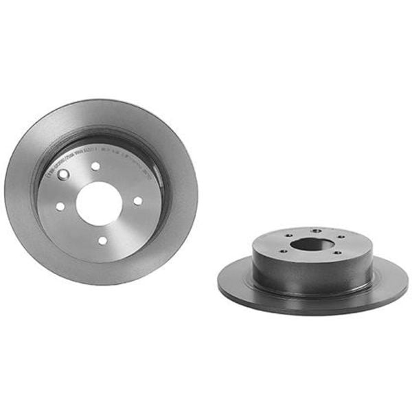 Brembo 08.A715.21 Brake Disc Rotor Pair Rear 292mm