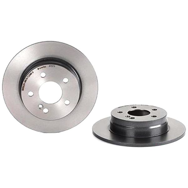 Brembo 08.A737.11 Brake Disc Rotor Pair Rear 278mm