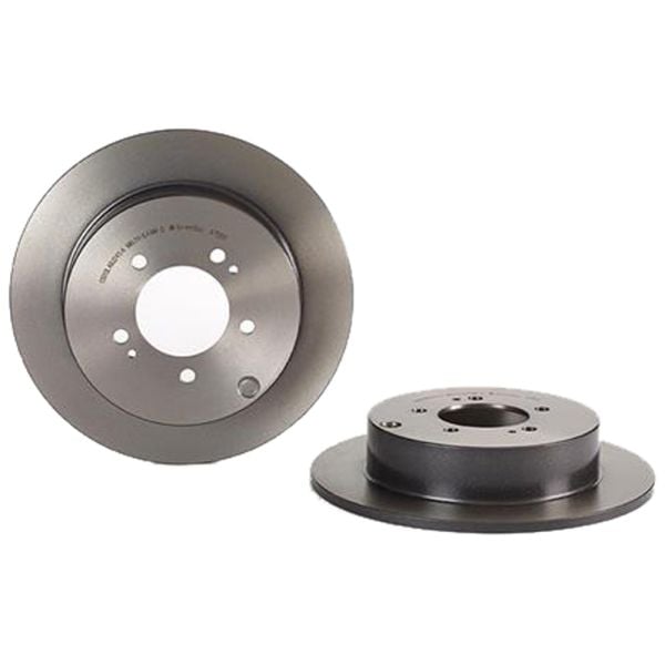 Brembo 08.A755.11 Brake Disc Rotor Pair Rear 302mm