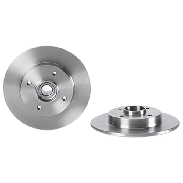 Brembo 08.A858.17 Brake Disc Rotor Pair Rear 249mm