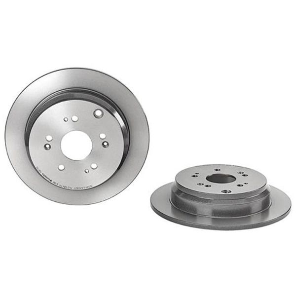 Brembo 08.A871.11 Brake Disc Rotor Pair Rear 302mm