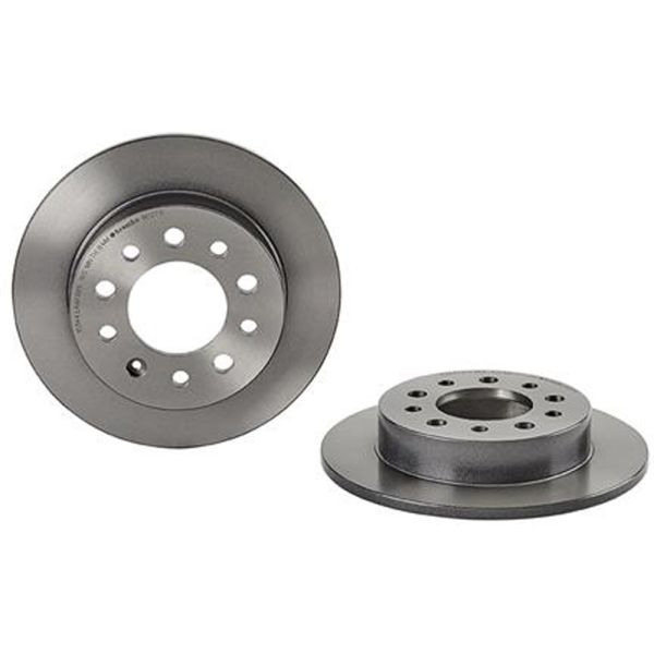 Brembo 08.B027.11 Brake Disc Rotor Pair Rear 258mm