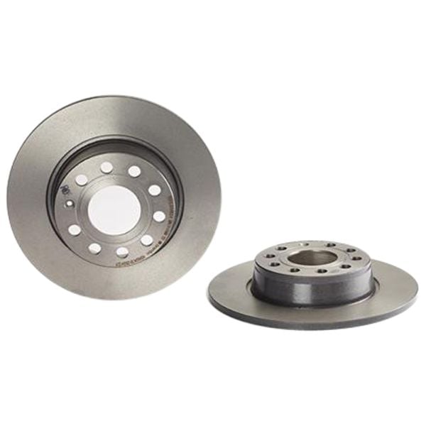 Brembo 08.B413.11 Brake Disc Rotor Pair Rear 272mm