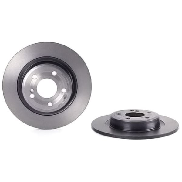 Brembo 08.B741.41 Brake Disc Rotor Pair Rear 300mm