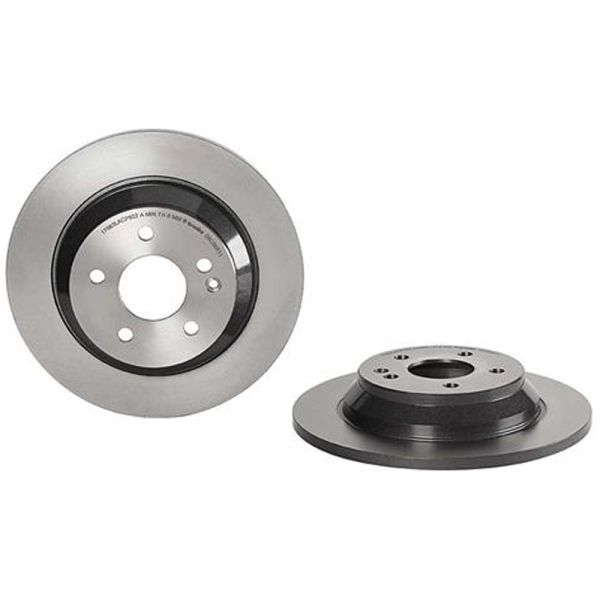 Brembo 08.C065.11 Brake Disc Rotor Pair Rear 300mm